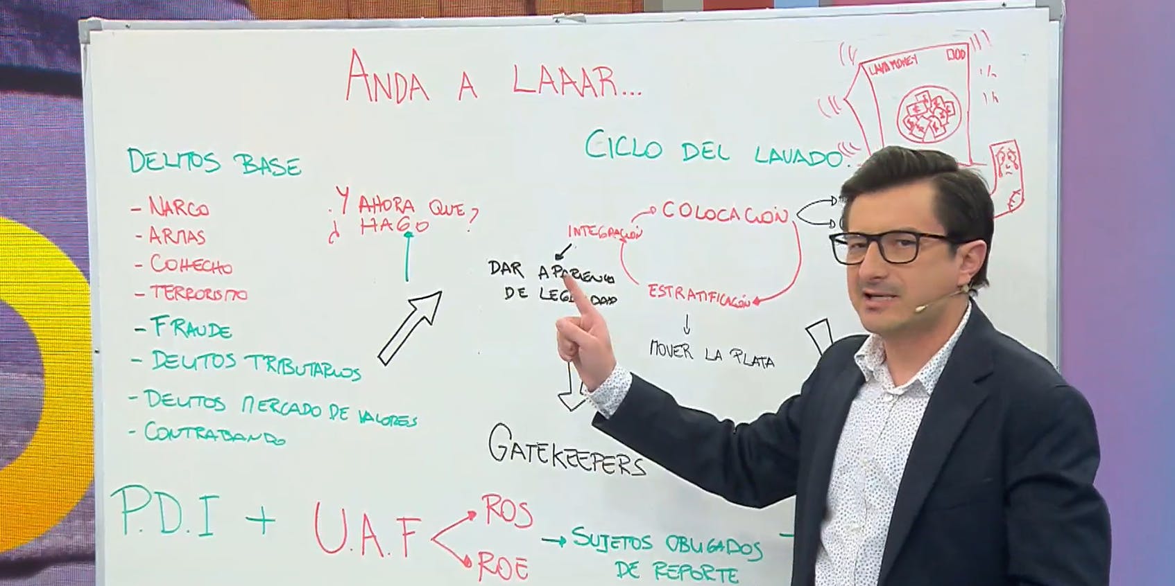 La pizarra de Alberto Precht: Así cayeron los hermanos Martínez junto a $3 mil millones incautados