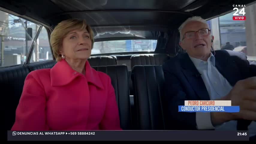 Car-Curo a La Moneda: Evelyn Matthei