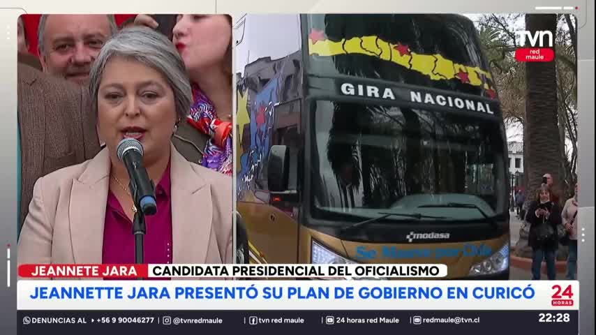 Candidata presidencial de oficialismo presentó su programa de gobierno