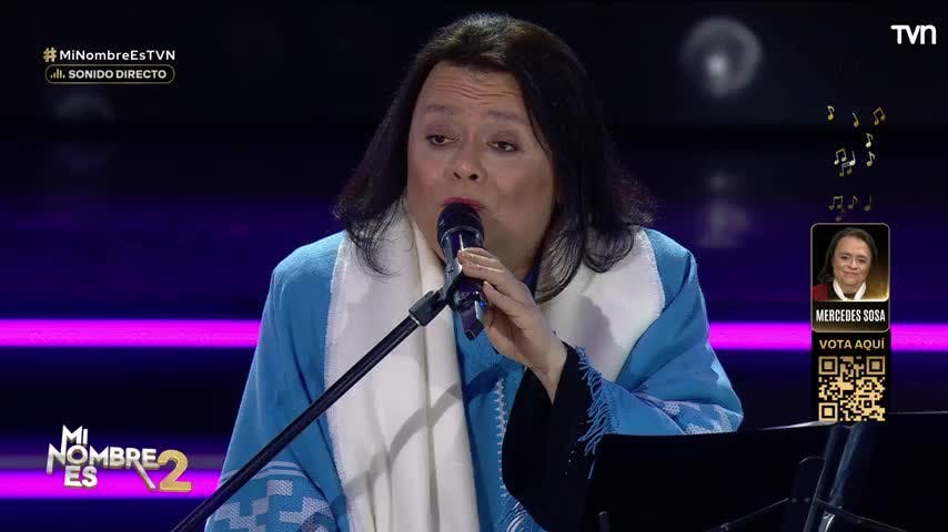 Mario vuelve a emocionar como Mercedes Sosa en Mi Nombre Es