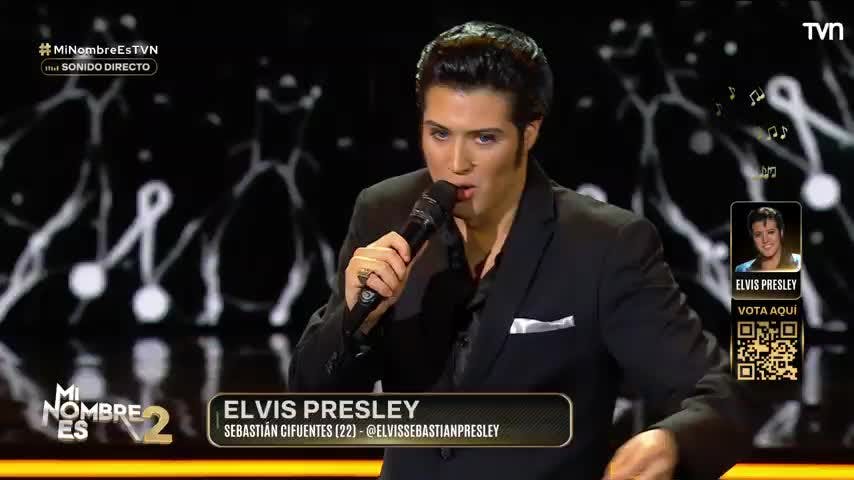 Elvis Presley enamoró con su voz y movimientos en Mi Nombre Es