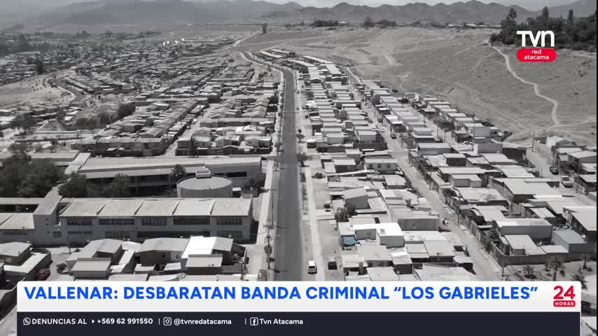 Cae banda criminal “Los Gabrieles” en Vallenar