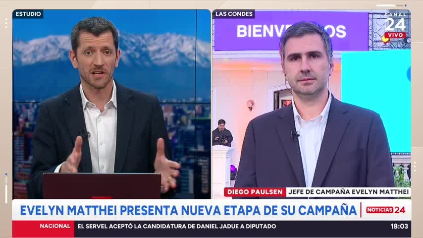 Paulsen y cuestionamiento de esposo de Matthei a Kast: “Sus palabras son adecuadas”