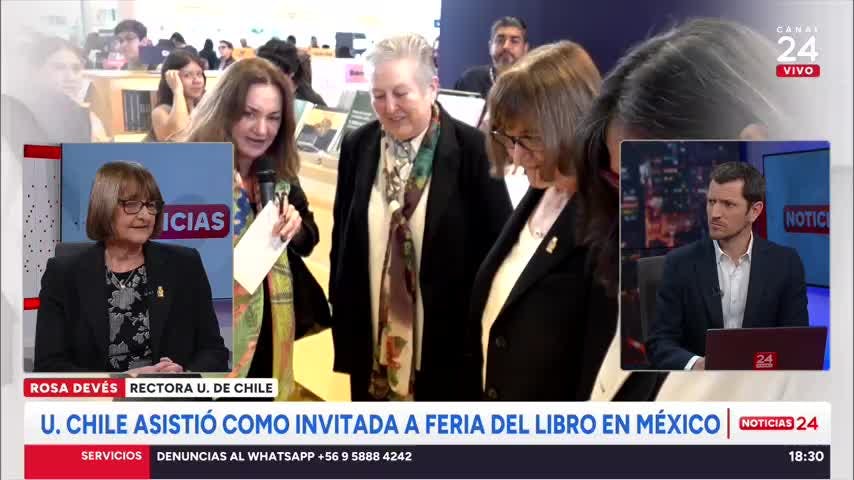 Universidad de Chile asistió como invitada en feria del libro en México