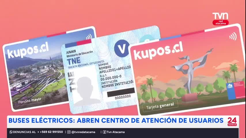 ¿Cómo y dónde recargar la tarjeta para los buses eléctricos?