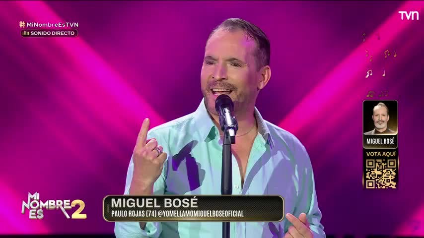 La seducción de Miguel Bosé conquistó en Mi Nombre Es