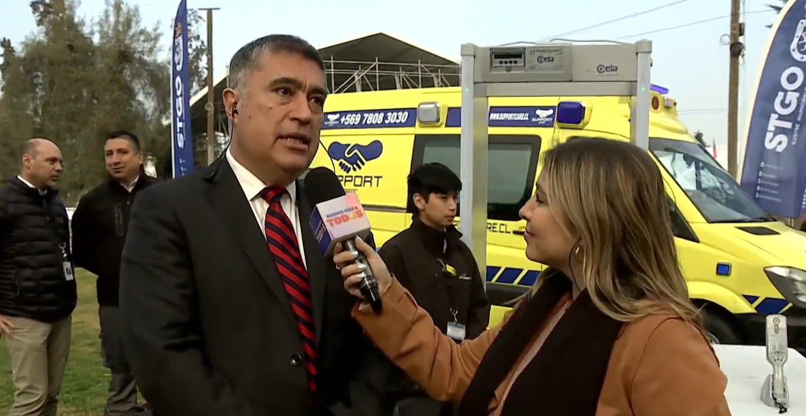 "A la gente que venga, pórtese bien": Alcalde Desbordes detalla las medidas de seguridad en fondas del Parque O'Higgins