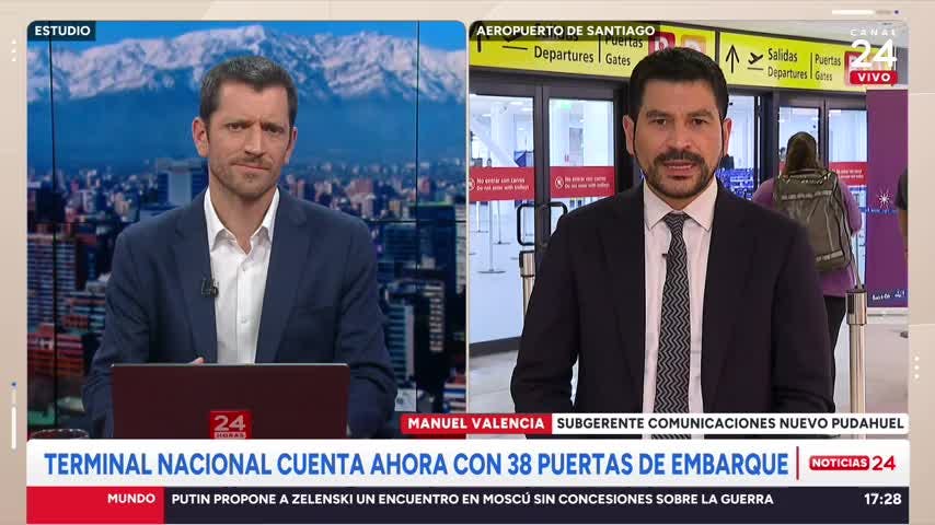 Subgerente de Nuevo Pudahuel: “Estas Fiestas Patrias estamos proyectando 353 mil pasajeros”