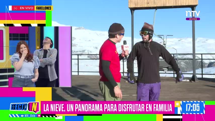 Diversión en la Nieve con Juanpi y Charly ¡Panorama épico! 