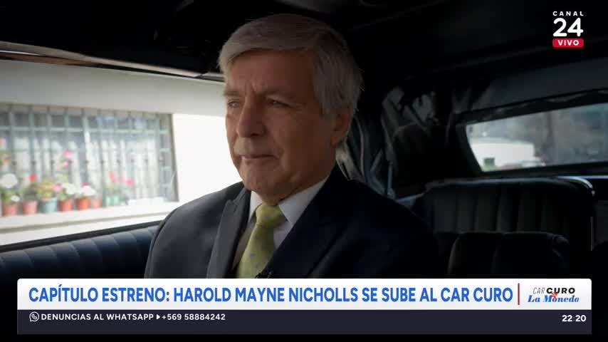 Car-Curo a La Moneda: Harold Mayne-Nicholls