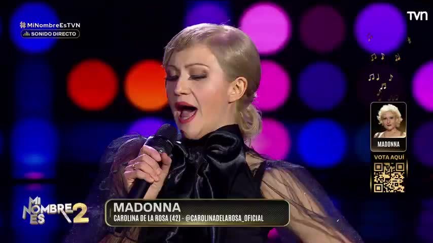 Un clásico en Mi Nombre Es: "Like a virgin" en la voz de Madonna
