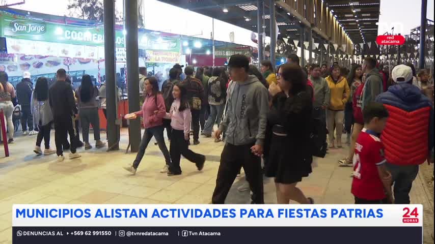 Municipios anuncian sus actividades para Fiestas Patrias