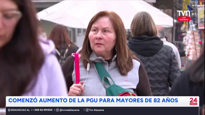 Comenzó el primer aumento de la PGU