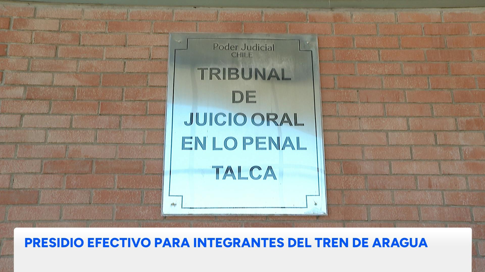 Célula del Tren de Aragua que operaba en Talca suma una condena de 72 años de cárcel.