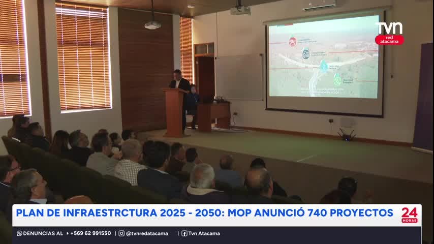 Lanzan Plan de Infraestructura 2025 - 2050