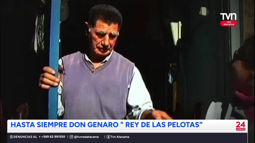 Pesar por muerte de don Genaro, “El Rey de las pelotas”