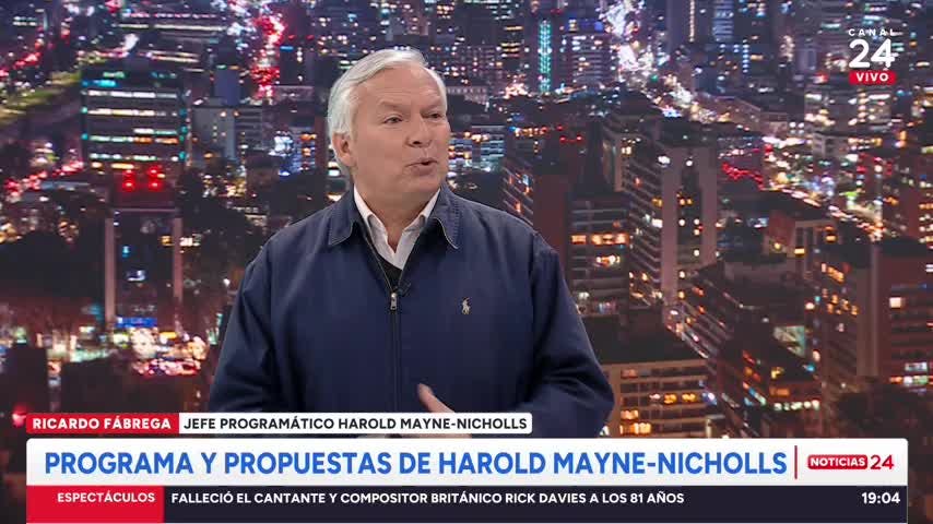 Jefe programático de Mayne-Nicholls: “Es el único candidato de centro e independiente”