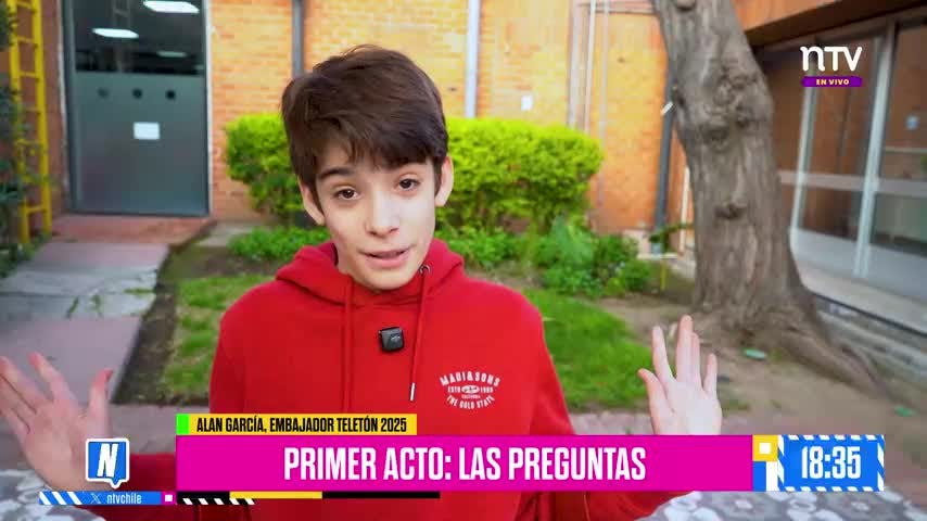 ¡Conocemos a Alan García, el embajador Teletón 2025!