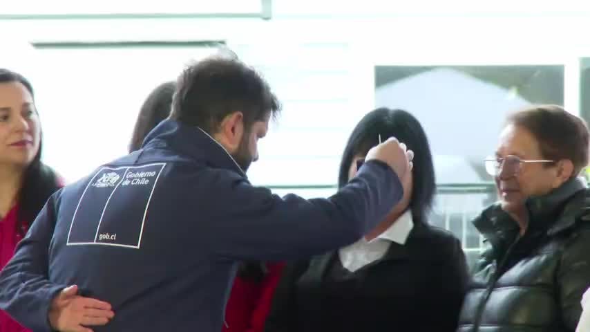 Presidente Boric entregó 202 viviendas para familias de Hualqui