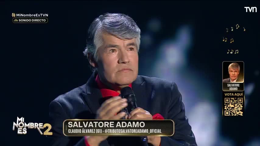 La voz nostálgica de Salvatore Adamo se hizo escuchar