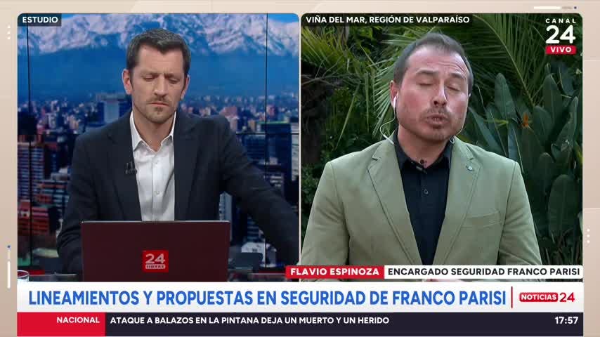 Encargado de seguridad de Parisi y frase de ‘Bala o cárcel’: “lo que propone es un apoyo irrestricto al buen uso de la fuerza”
