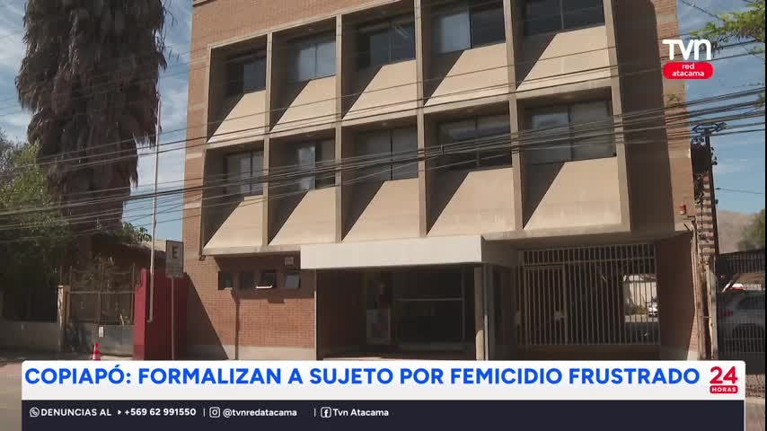 Formalizan a sujeto por femicidio frustrado