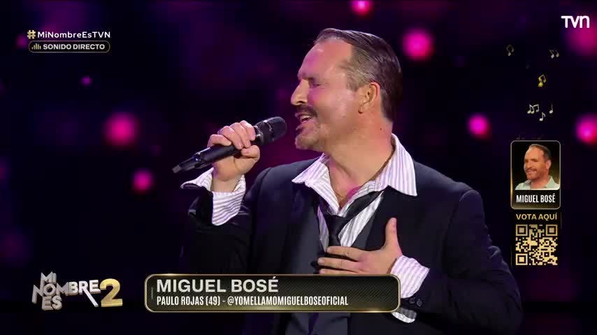 Paulo interpreta "Como un lobo" de Miguel Bosé
