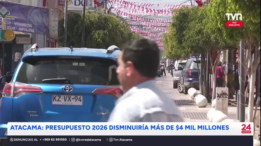 Preocupación por rebaja presupuestaria para Atacama