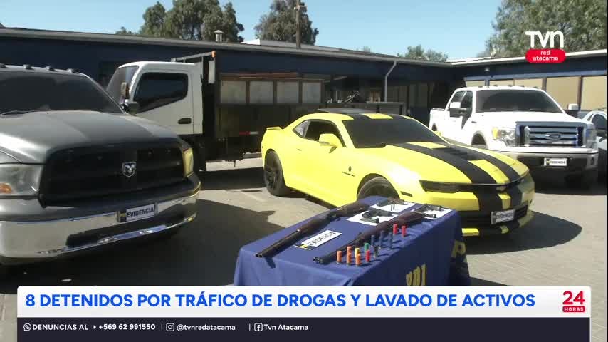 Clan familiar se dedicaba al tráfico de drogas y lavado de activos