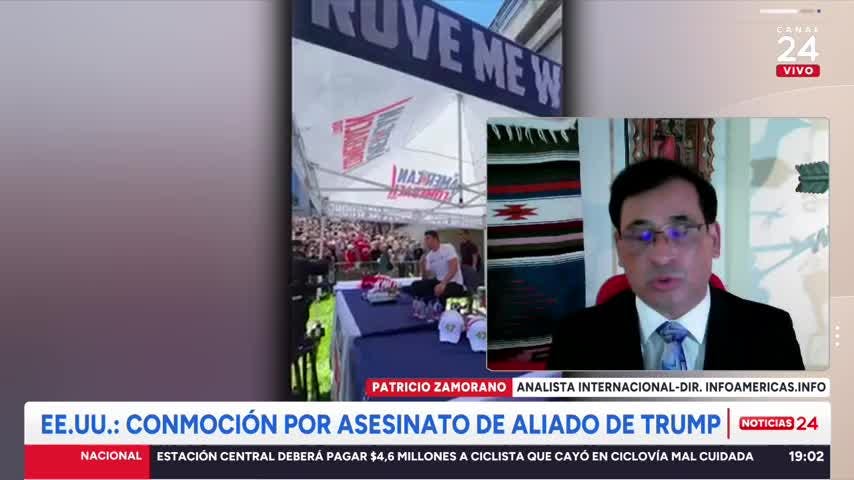 Analista y muerte de Charlie Kirk: “Estamos jugando con fuego y este asesinato es uno más de muchos que sin duda vendrán”