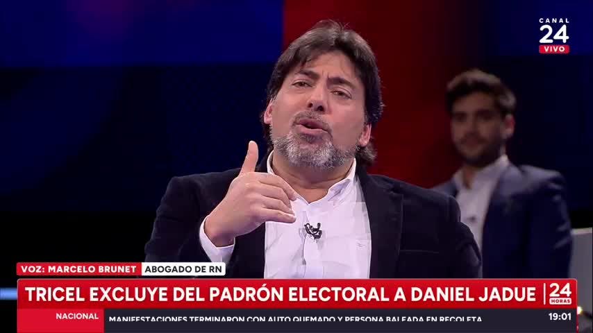 Abogado de RN tras fallo del Tricel: “El tema jurídicamente quedó zanjado y Daniel Jadue no debería aparecer en la papeleta”
