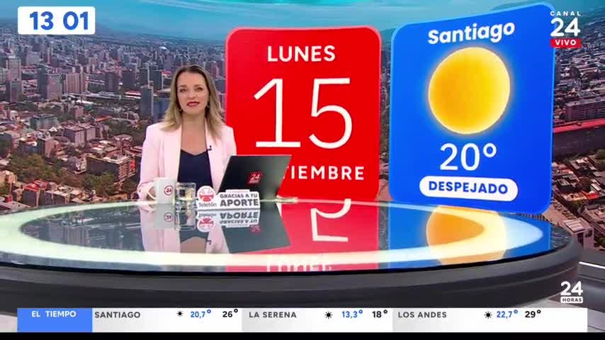 24 Horas al Día - lunes 15 de septiembre 2025