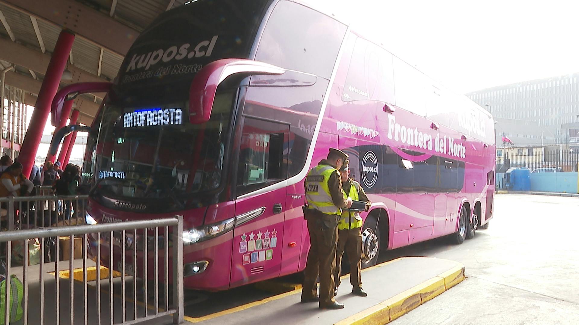 Intensifican fiscalizaciones a buses interurbanos 