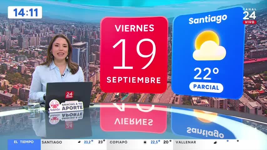 24 Horas al Día - Viernes 19 de septiembre 2025