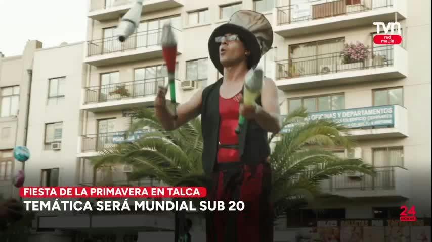 Este sábado fiesta de la primavera en Talca