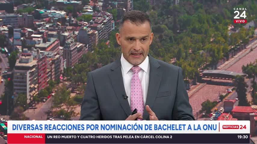 “La candidatura de Bachelet a la ONU es compleja como lo sería para cualquiera que venga del campo de los DD.HH.”