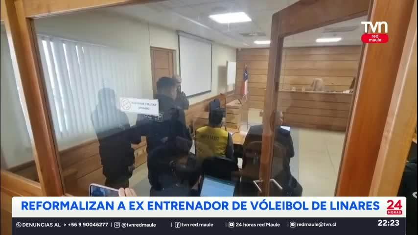 Reformalizan a ex entrenador de vóleibol en Linares