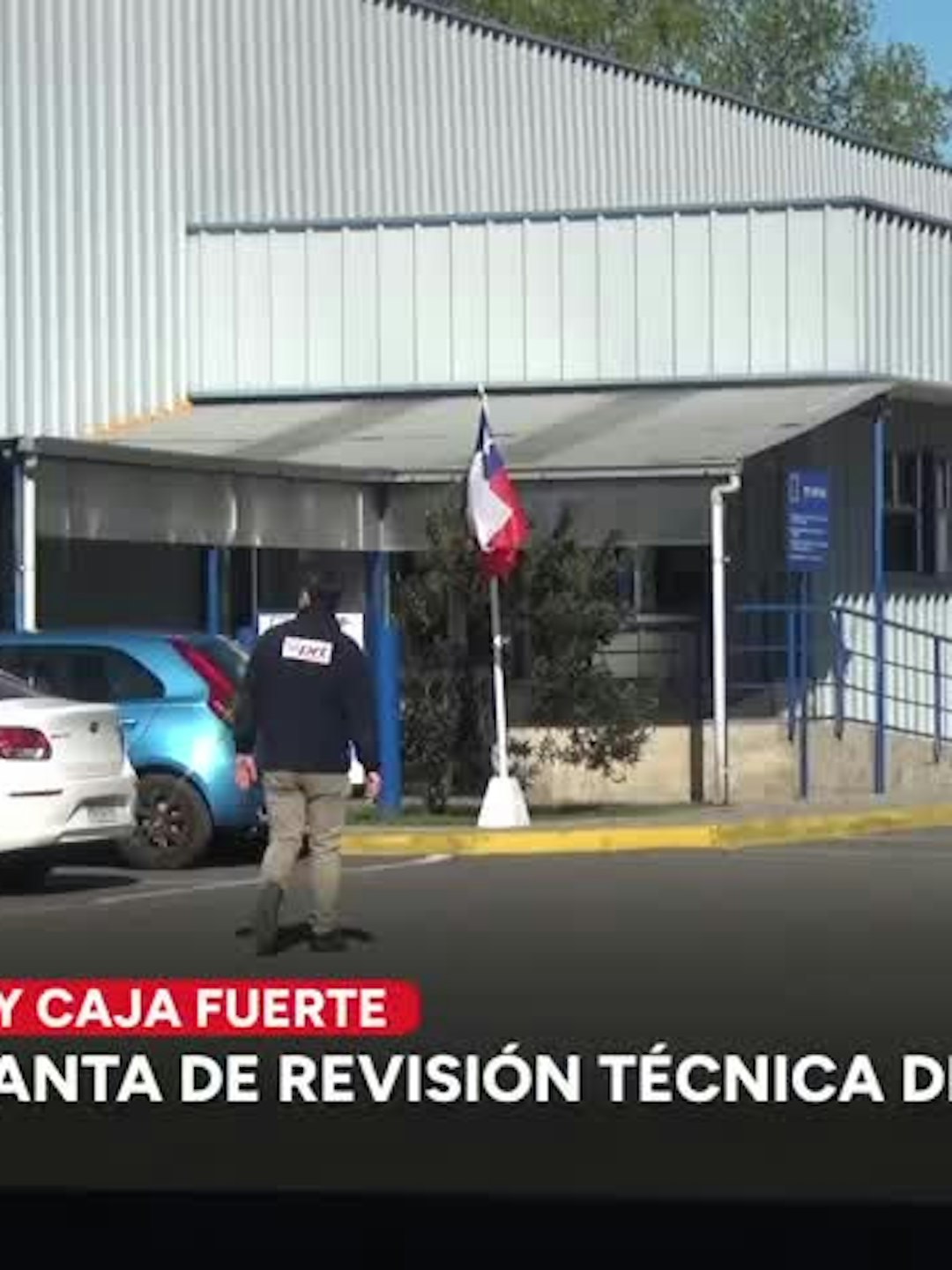 Rompieron caja fuerte de planta de revisión técnica de San Javier