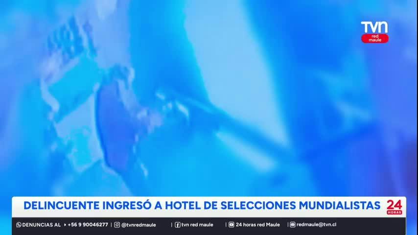 Solitario ladrón vulneró seguridad de Eco Hotel de Talca y llegó hasta la cocina