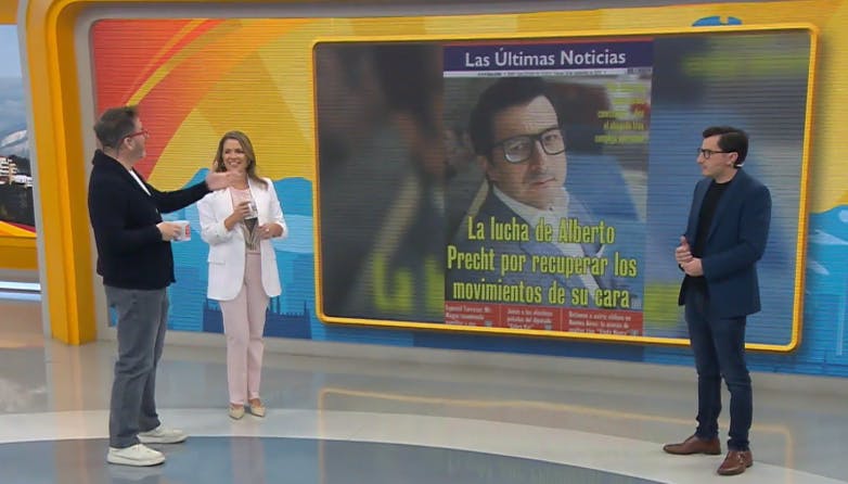 Celebramos la portada de Alberto Precht en su regreso al "Buenos Días a Todos"