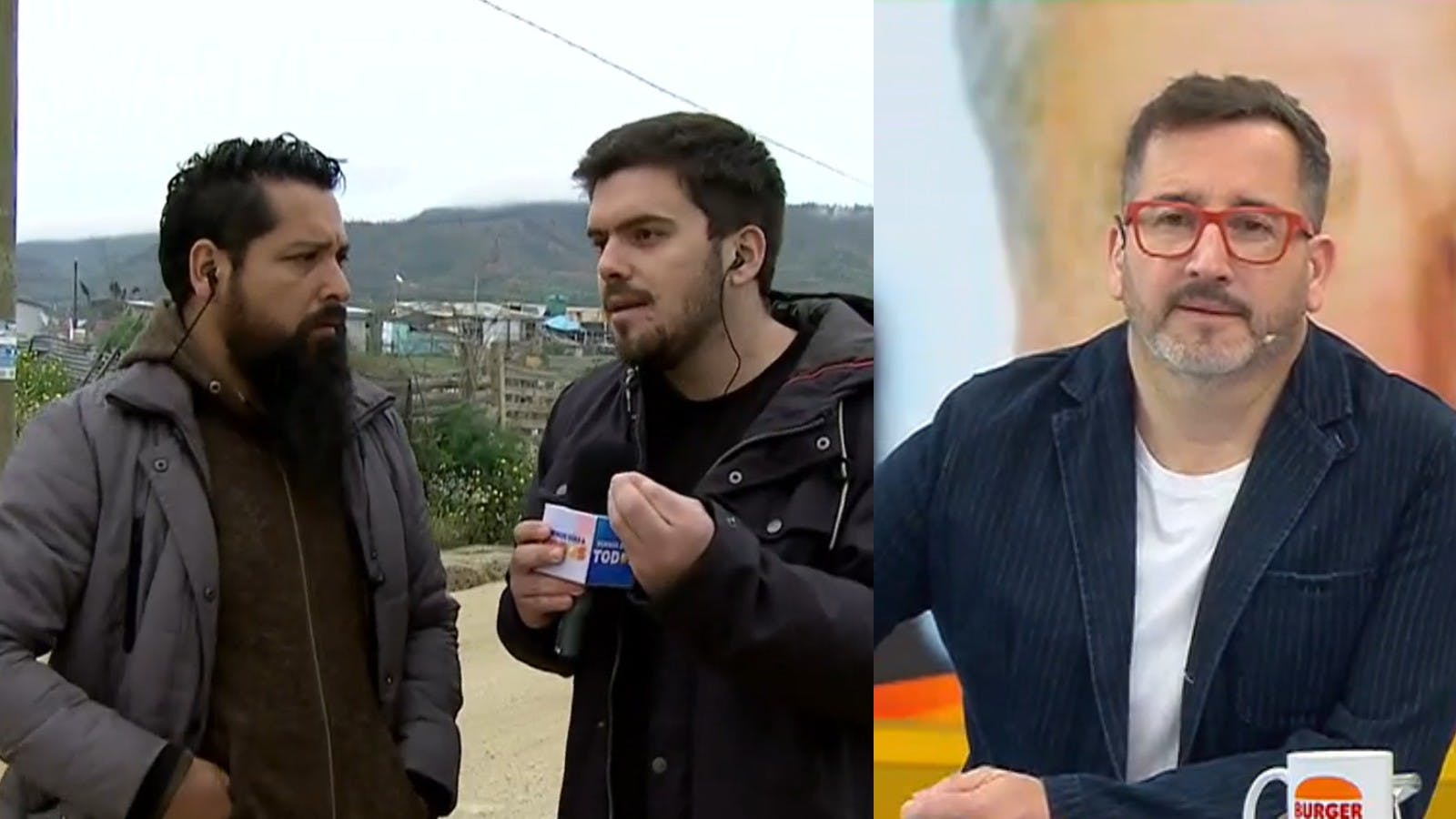"No es nuestro tono...": El áspero diálogo de dirigente de toma de Quilpué con el "Buenos Días a Todos" 