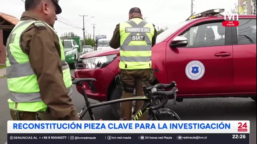 Recrean atropello de joven deportista en medio de la investigación