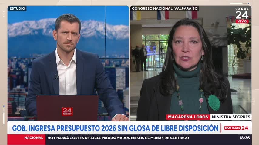 Ministra Lobos y polémica por Presupuesto 2026: “Me parece poco razonable que antes de conocer el proyecto se hagan estas amenazas”