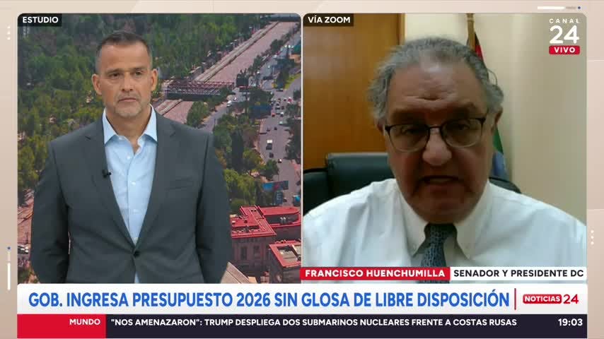 Senador Huenchumilla y ausencia de glosa republicana en Presupuesto 2026: “No es una obligación legal”