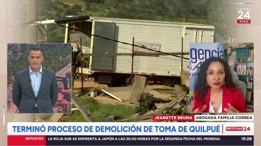 Abogada de familia Correa y destino del terreno desalojado: “Posibilidades para hacer un tremendo proyecto público existe pero no hay voluntad”
