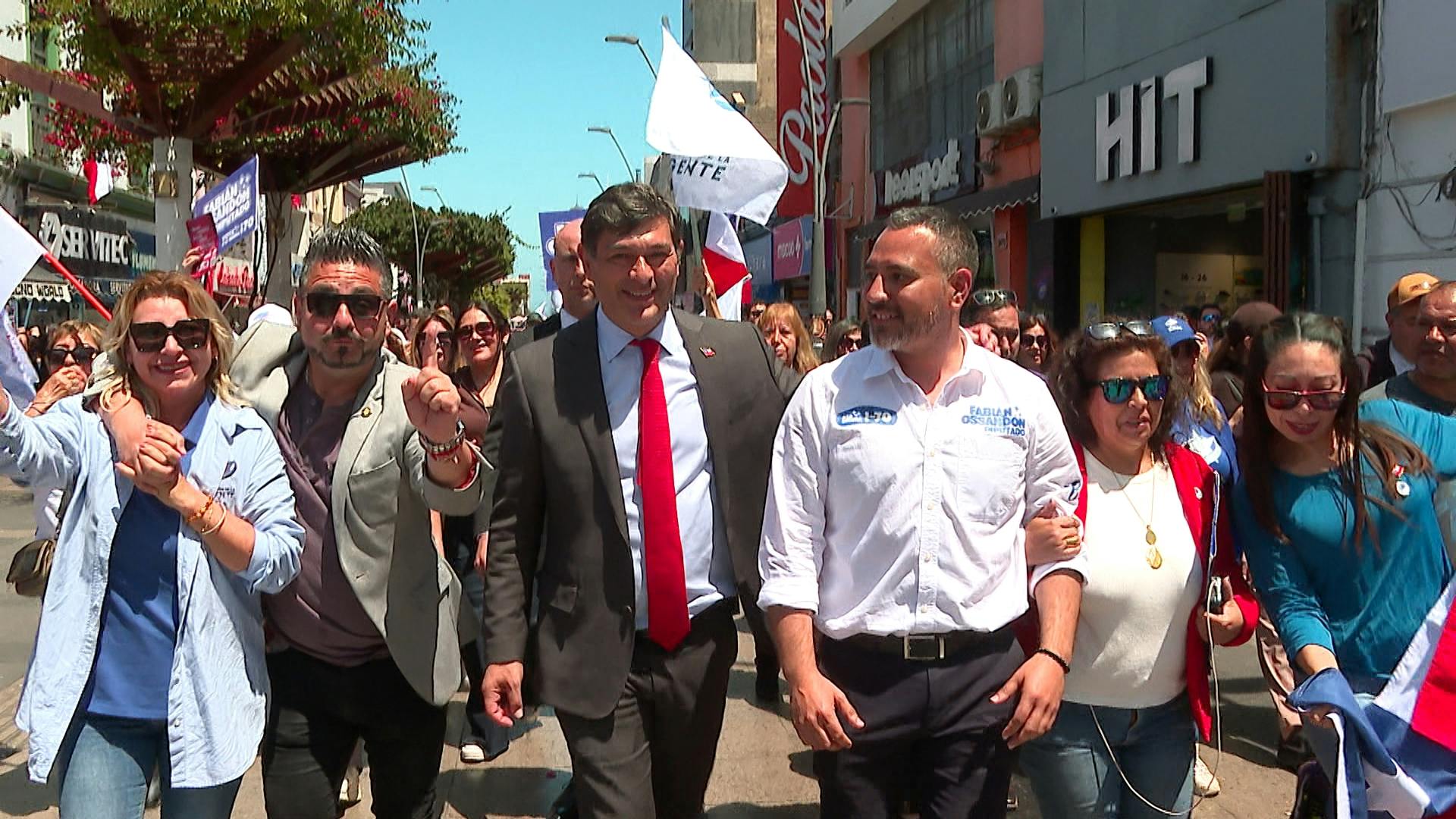 Candidato presidencial Franco Parisi visita la capital regional