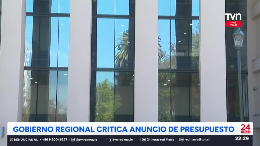 GORE crítica el Presupuesto 2026