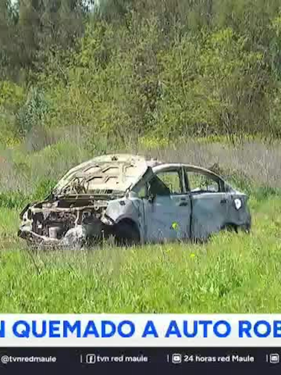 Roban e incendian vehículo de aplicación