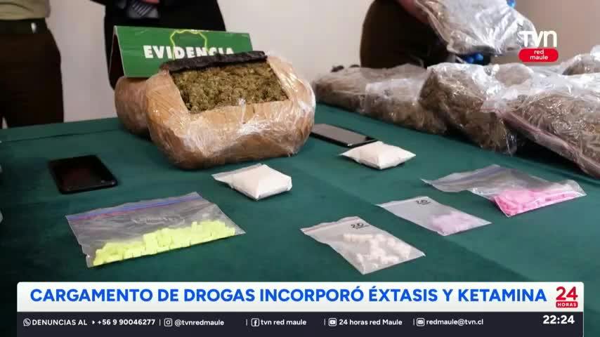 Transportaban más de 100 kilos de droga y fueron detenidos
