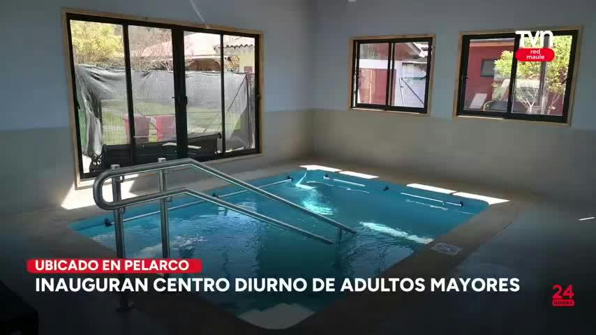 Centro diurno para adultos mayores en Pelarco